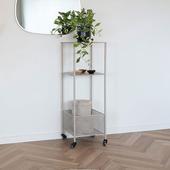 Torres Cart Sand Metal Decor