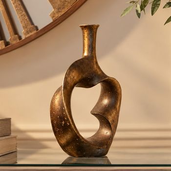 Abstract Dark Small Vase