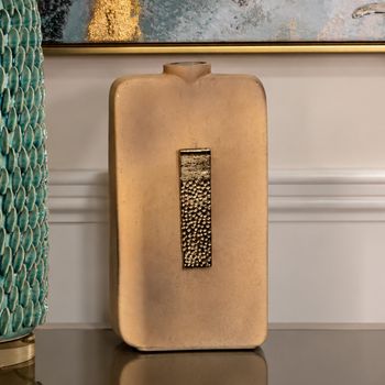 Venice Gold Metal Large Bottle