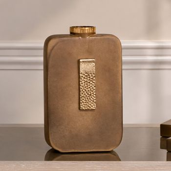 Venice Gold Metal Small Bottle