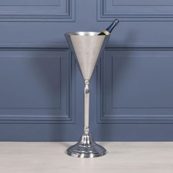 Floor Stand Wine Cooler Aluminium Decor