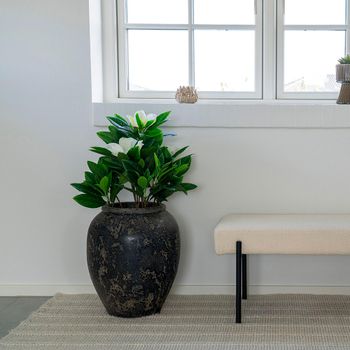Capelo Decoration Grey Terracotta Pot