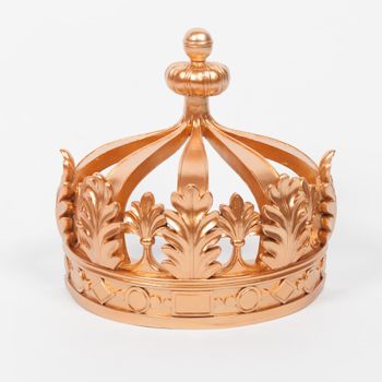 Gold Crown Resin Wall Canopy Decor