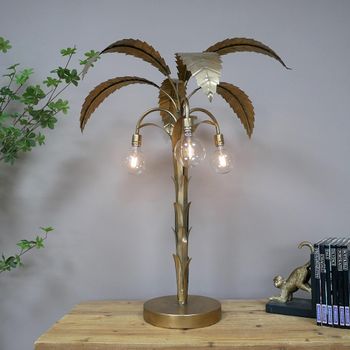 Gold Tree Table Lamp