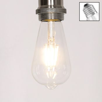 Ranch Style E27 LED Bulb 4W Glass