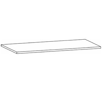 Blue Compartment 90cm Width Shelf