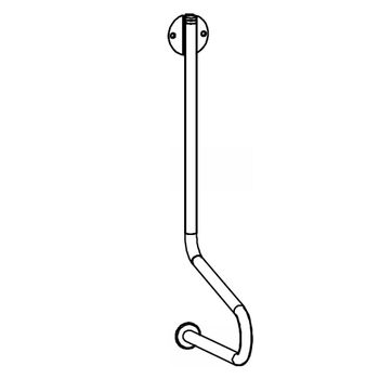 Blue Coat Hanger Rail Decor