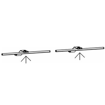 Blue LED Lights Aluminium Linea Stix