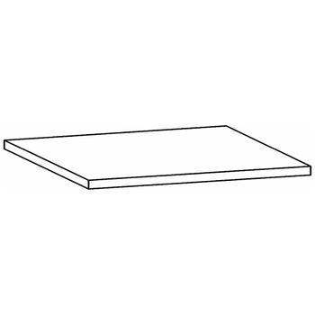 Orange Compartment For Sliding Wardrobe 45cm Width Shelf