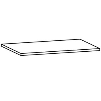 Orange Compartment 67.5cm Width Shelf