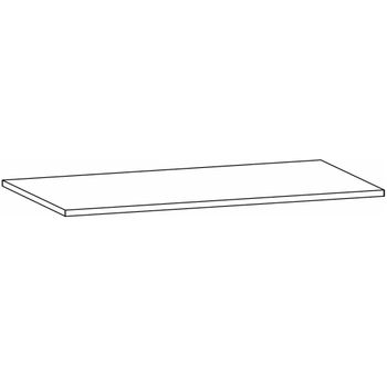 Orange Compartment For Sliding Wardrobe 90cm Width Shelf