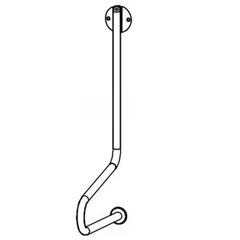 Orange Coat Hanger Rail Decor