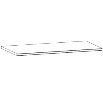 Orange Plus Compartment 100cm Width Shelf
