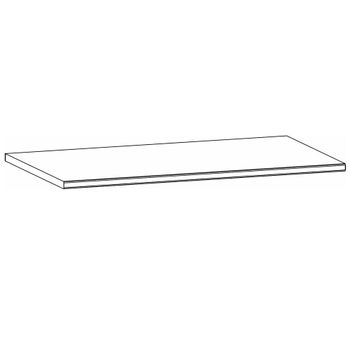 Orange Plus Compartment 90cm Width Shelf