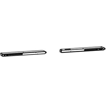 Set of 2 Orange Plus Door Damper External Easy Slide Decor