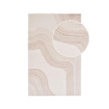 Surat Ivory and Light Brown Rug - 230cm x 160cm