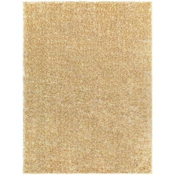 Cloudy Shaggy High Pile Yellow Rug - Sizes Available