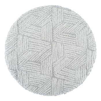 Cloudy Grey Round Rug - CDG2320 - Sizes Available