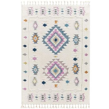 Lofty Boho Shaggy Multicolour Rug - Sizes Available