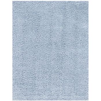Moda Shaggy High Pile Blue Rug - Sizes Available