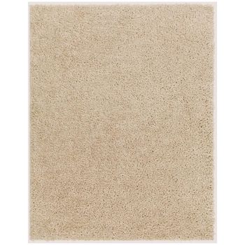 Moda Shaggy High Pile Beige Rug - Sizes Available