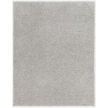 Moda Shaggy High Pile Light Grey Rug - Sizes Available
