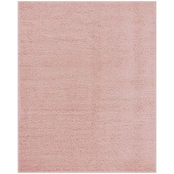 Moda Shaggy High Pile Pink Rug - Sizes Available