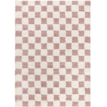 Urban Cream Checkered Rug - USG2347 - Sizes Available
