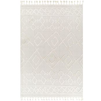 Nora Ethnic Berber Ivory Rug - 160cm x 213cm