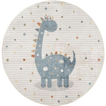 Lillian Beige Round Kids Rug - LLL2346 - 160cm x 160cm