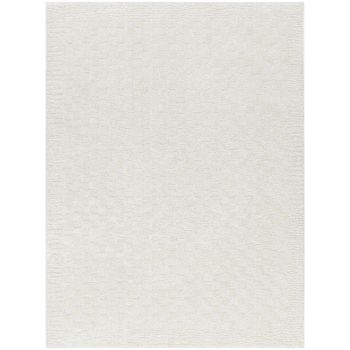 Freud Checkered Ivory Rug - Sizes Available