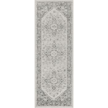 Chester Oriental Vintage Grey Runner - 80cm x 220cm