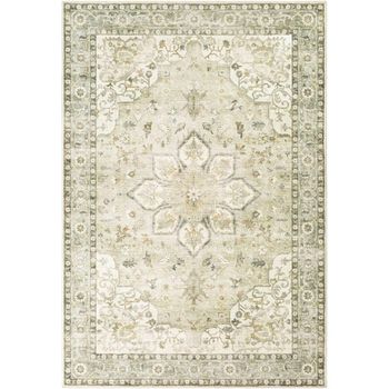 Erin Vintage Oriental Boho Sky Blue Rug - Sizes Available