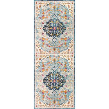 Floransa Light Blue Runner - FSA2314 - 80cm x 220cm