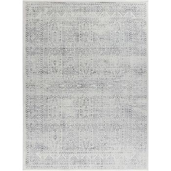 Floransa Oriental Vintage Light Slate Rug - 160cm x 215cm