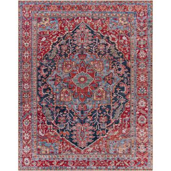 Iris Bright Red Rug - IRS2316 - Sizes Available