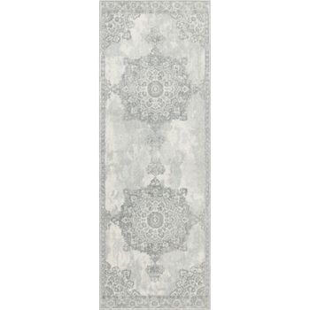 Monaco Oriental Vintage Grey Runner - 80cm x 220cm