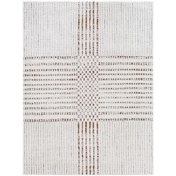 Architect Galey Alix Ivory and Dark Brown Rug - GAAR2303 - Sizes Available