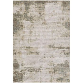 Myrtle Avenue Taupe Abstract Modern Marble Rug - Sizes Available