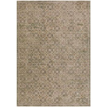 Myrtle Avenue Vintage Traditional Oriental Boho Green Rug - Sizes Available