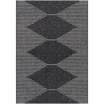 Eagean Black Rug - EAG2348 - 200cm x 275cm