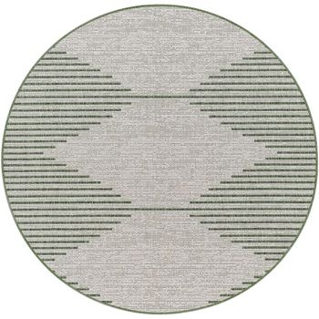 Eagean Green Round Rug - EAG2432 - 160cm x 160cm