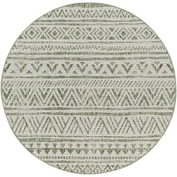 Eagean Green Round Rug - EAG2430 - 160cm x 160cm
