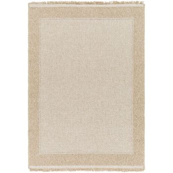 Mirage Beige Jute Look Rug - Sizes Available