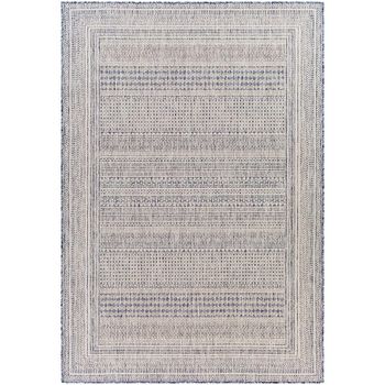 Tuareg Blue Jute Rug - Sizes Available