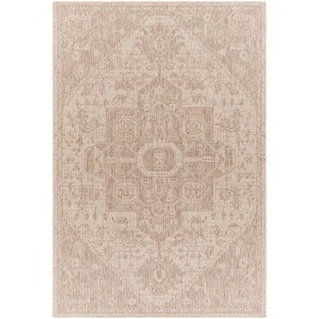 Tuareg Beige Maya Oriental Jute Rug - 160cm x 213cm