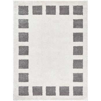 Fossay Ivory and Charcoal Rug - FSG2316 - Sizes Available