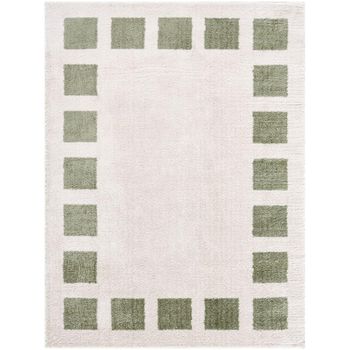 Fossay Ivory and Green Rug - FSG2315 - Sizes Available