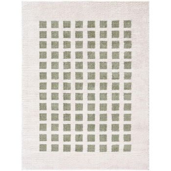 Fossay Ivory and Green Rug - FSG2320 - Sizes Available