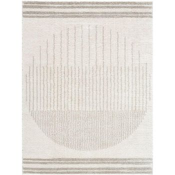 Fossay Ivory and Grey Medium Rug - FSG2309 - Sizes Available